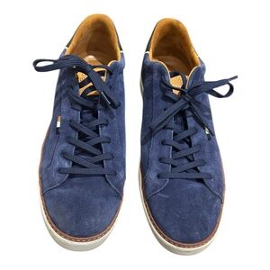 Allen Edmonds Navy Suede Sneakers